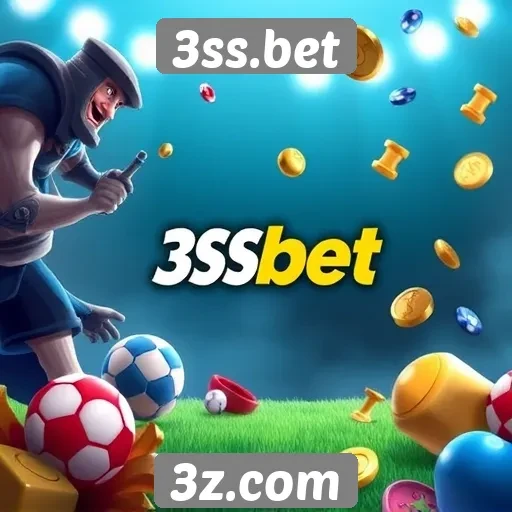 Diversidade de jogos disponíveis no 3ss.bet